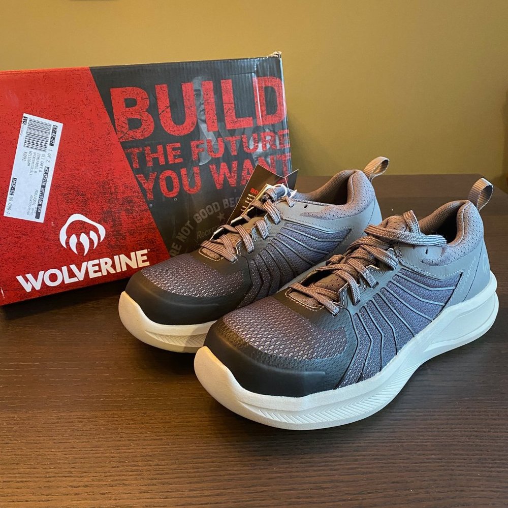 Wolverine Bolt Durashocks Carbonmax Toe - Mens Size 8 - NIB